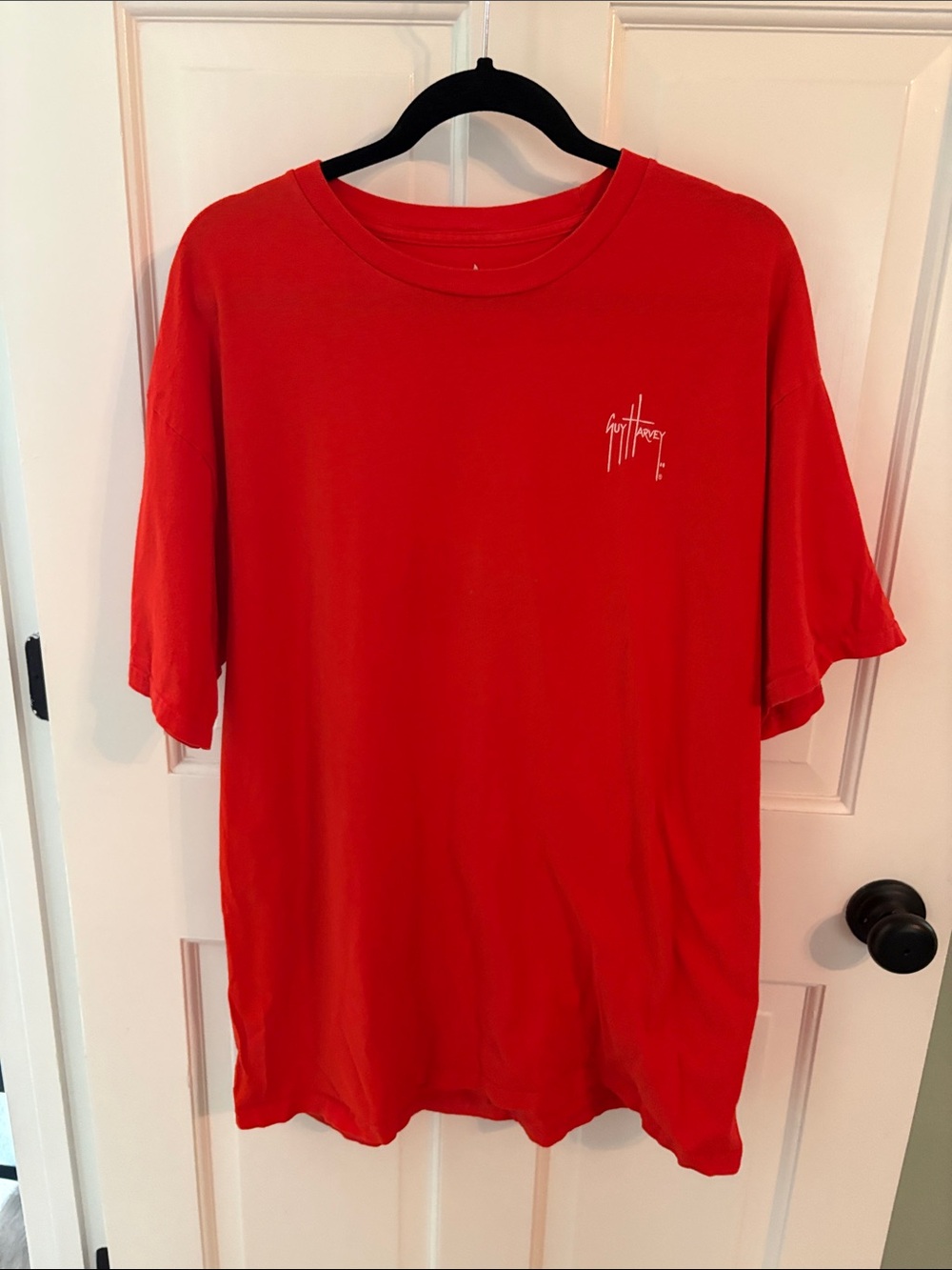 Guy Harvey Red Short Sleeve Graphic Tee